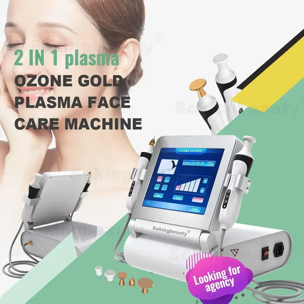 

Cold Plasma Shower Machine for Acne Removal Skin Regeneration Eyelid Lifting Fibroblast Ozone Plasma Pen Skn Tightening Device
