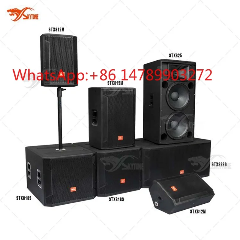 

STX800 Series PA Sound Box, Multi-functional Professional Stage Audio System