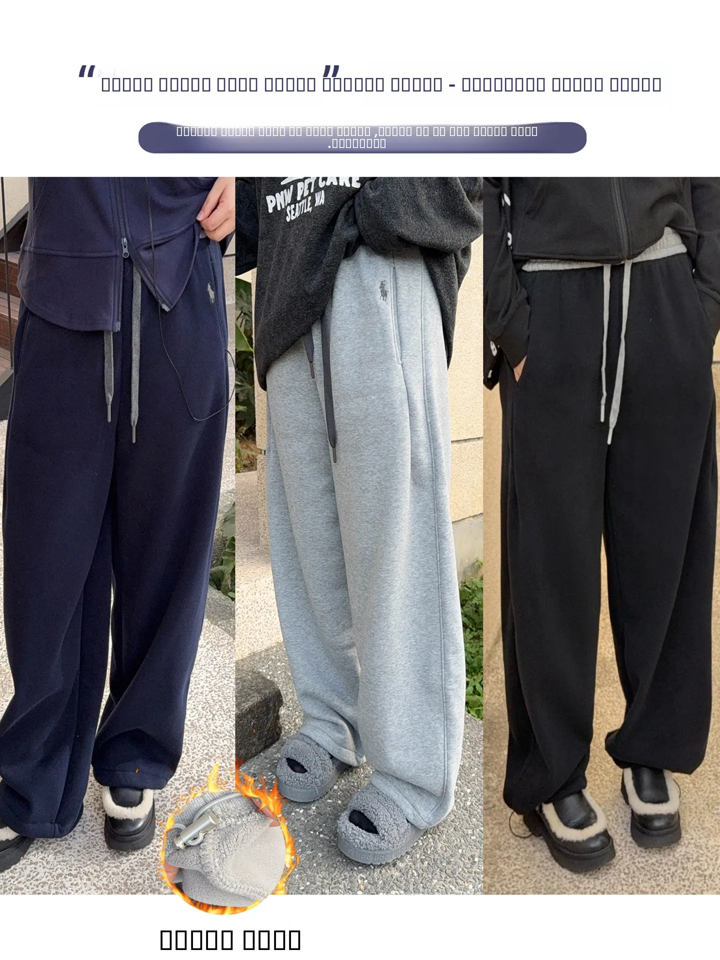 

Уютные зимние прямые брюки VOGANA: повседневные, свободного кроя, с высокой талией, из смесового хлопка, сохраняющие тепло, для женщин