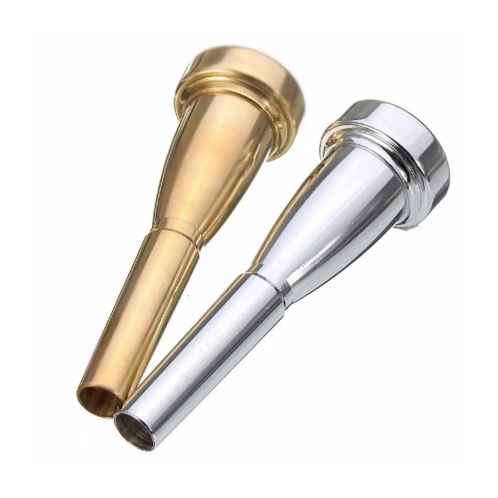 

Trumpet Mouth Musical Instrument French Horn Mouthpiece Silver Plated Professional