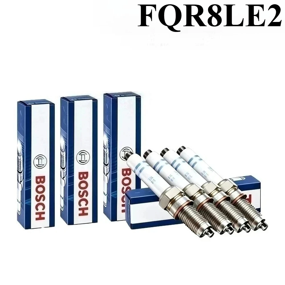 Bosch FQR8LE2 Spark Plug, Fixing Rough Idle & Misfire, Used For FAW 3GA2 BAIC 415B Naturally Aspirated 4-Cylinder Engine