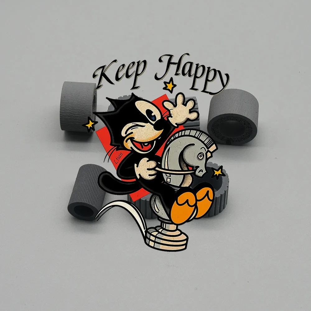 

5X L2755-60001 L2756A Roller Replacement Kit Tire Rubber for HP ScanJet Enterprise Flow 5000 s4 / 7000 s3 / 3000 s3