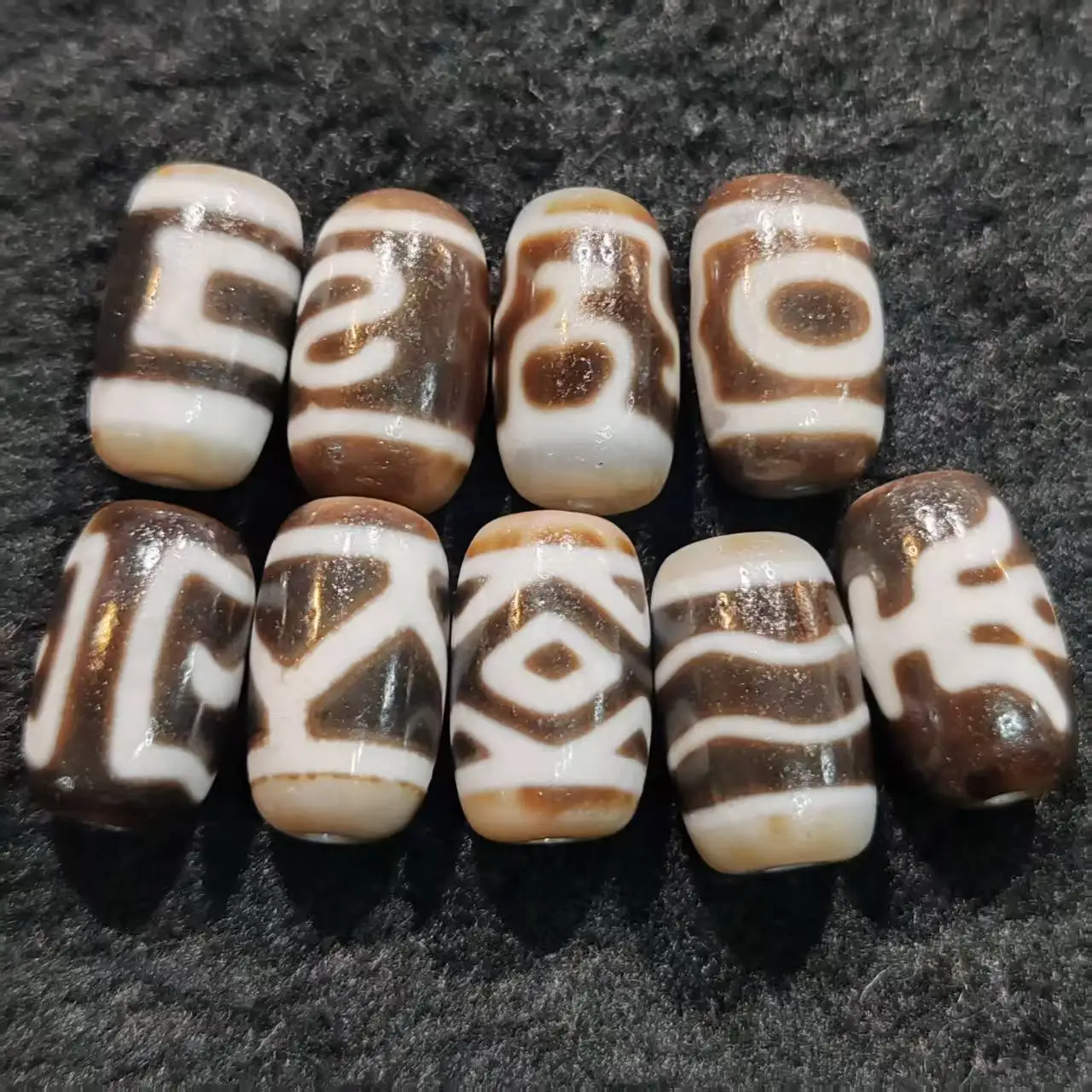 

1 шт., тайваньское ведро для инфильтрации, бусина 12*19 мм, патина, состаренный агат, ожерелье Tianzhu, кулон, браслет, аксессуар «сделай сам», Dzi