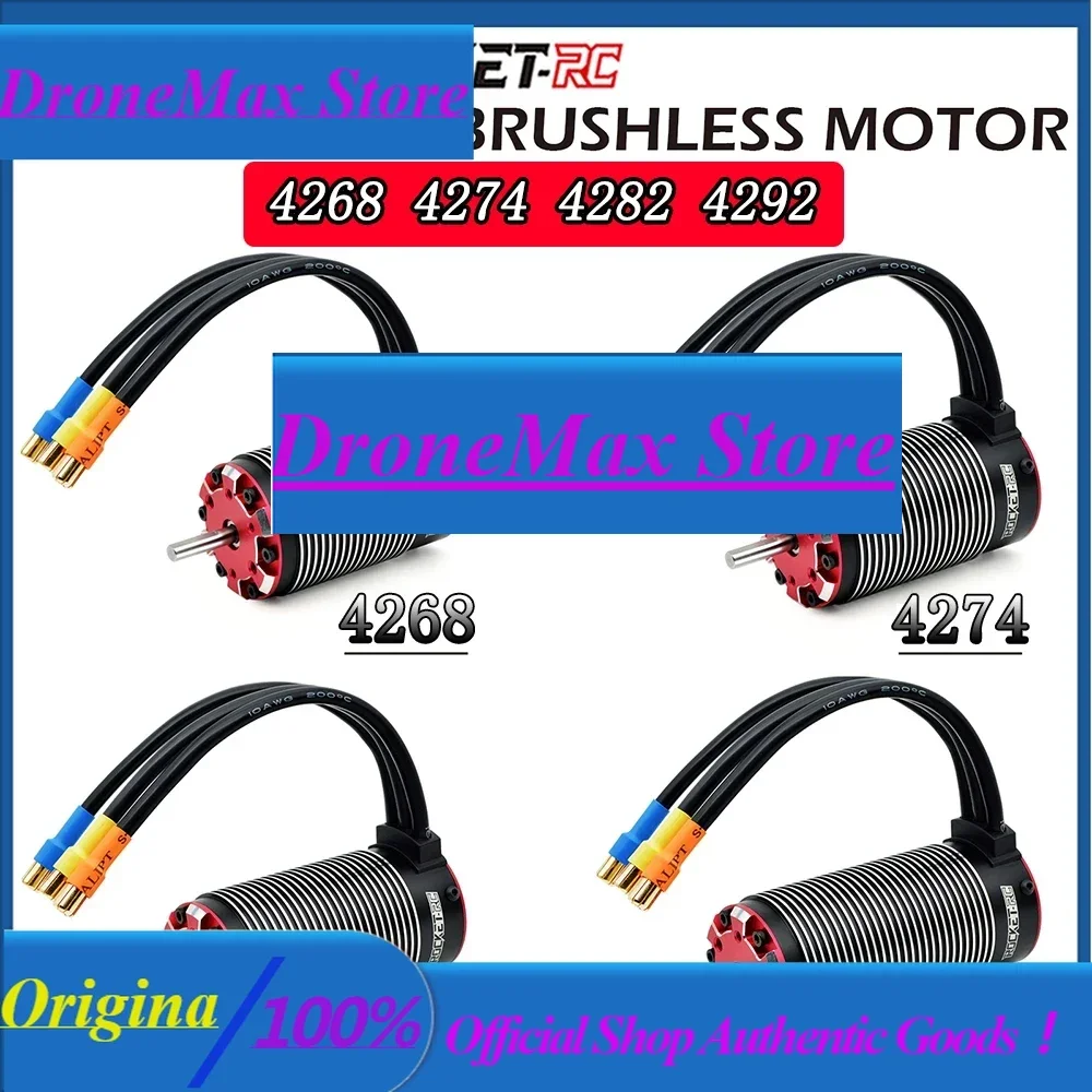 DroMaSurpass Hobby Rocket-RC Supersonic Waterproof Brushless Motor 4268 4274 4282 4292 For 1/8 1/7 RC Car Traxxas Wltoys HSP Mot