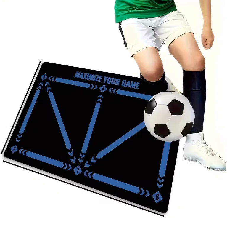 Single Piece Football Training Mat Anti Slip and Walking Mat Silent Football Practice Mat Football Training Mat Home Decoration