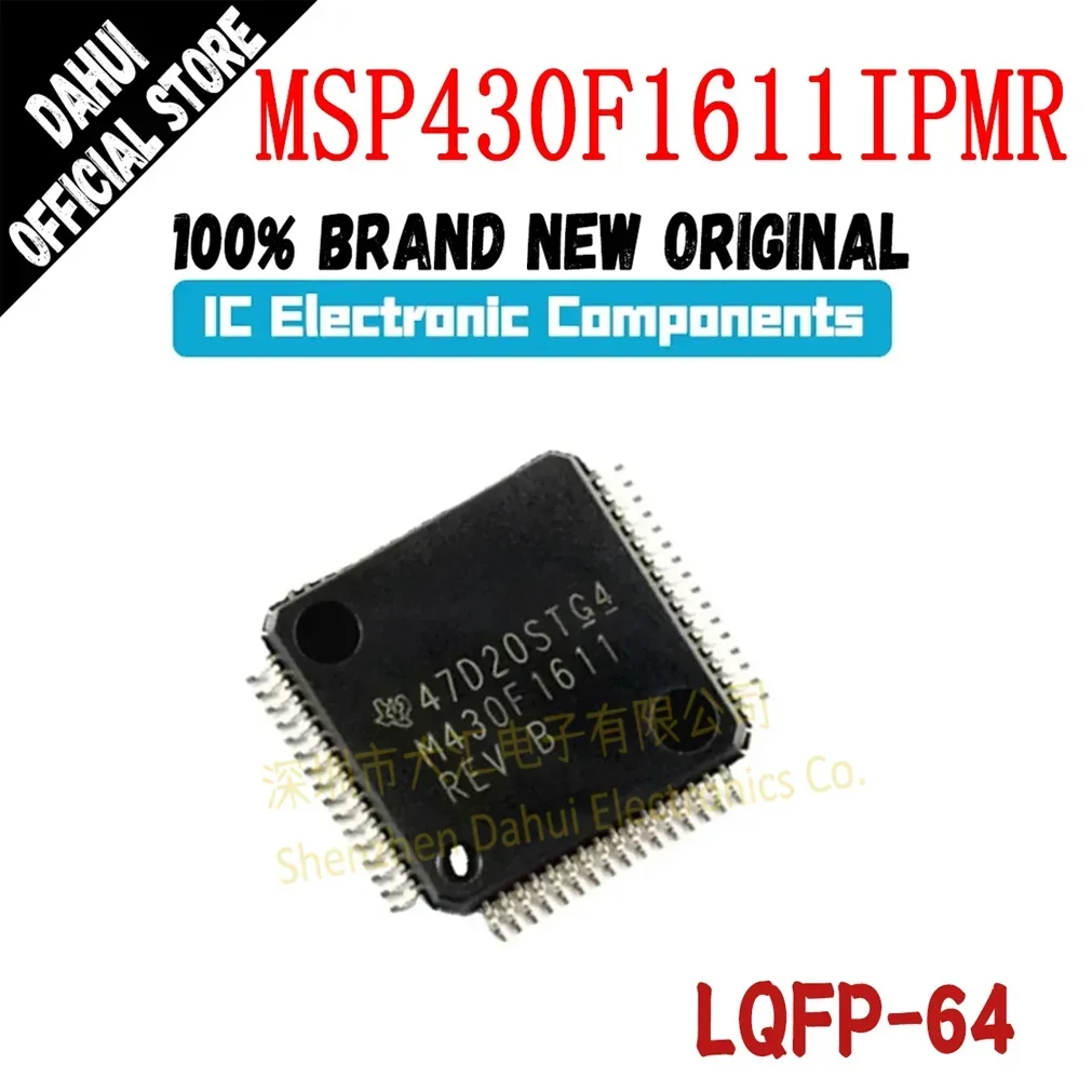 

MSP430F1611IPMR MSP430F1611 M430F1611 MSP430F MSP430 MSP IC MCU Chip LQFP-64 In Stock 100% Brand New Origin