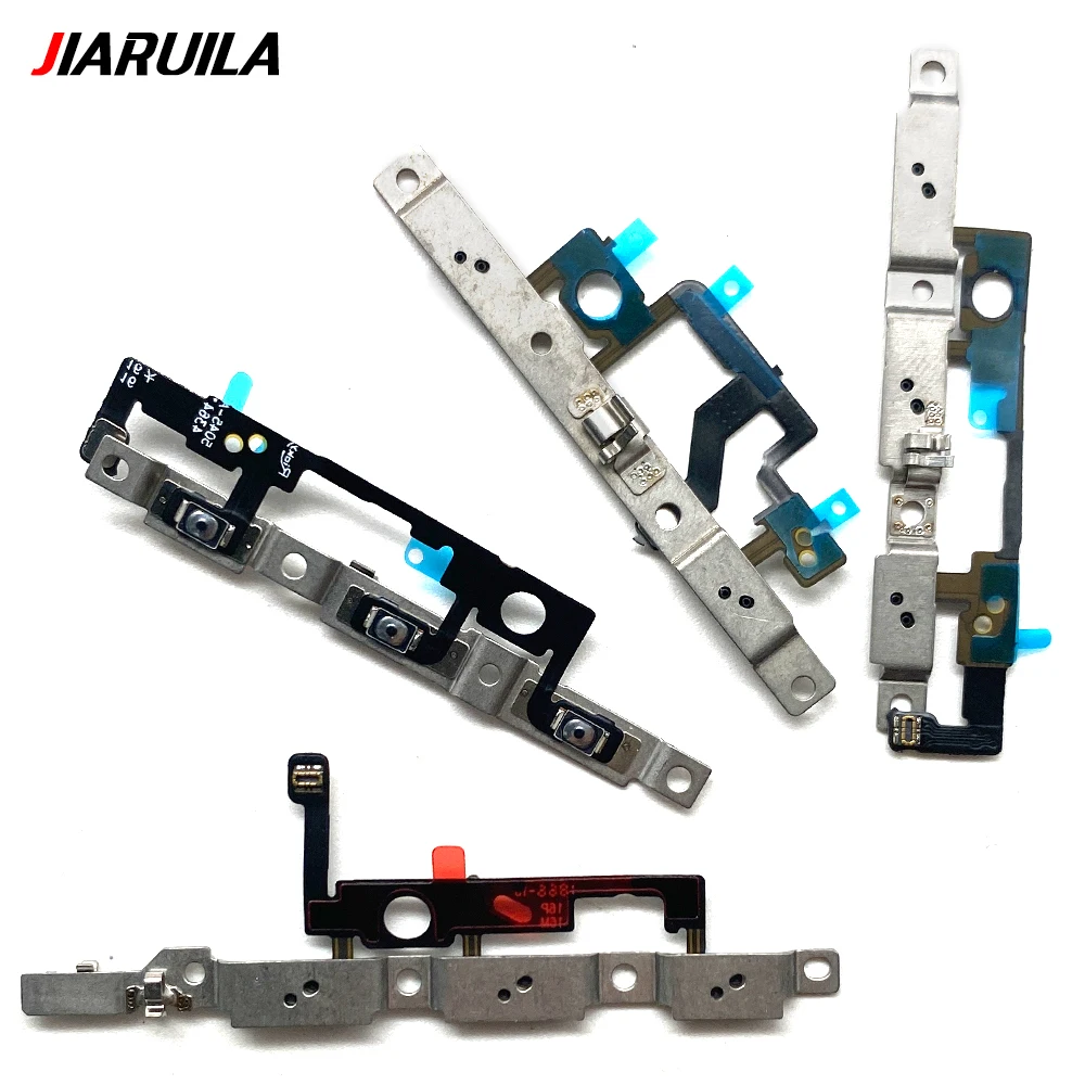 10pcs Power Volume Flex Cable For iPhone 16 Pro Max 16 Plus Ribbon Tape Side Button Distance Ambient Fix Parts
