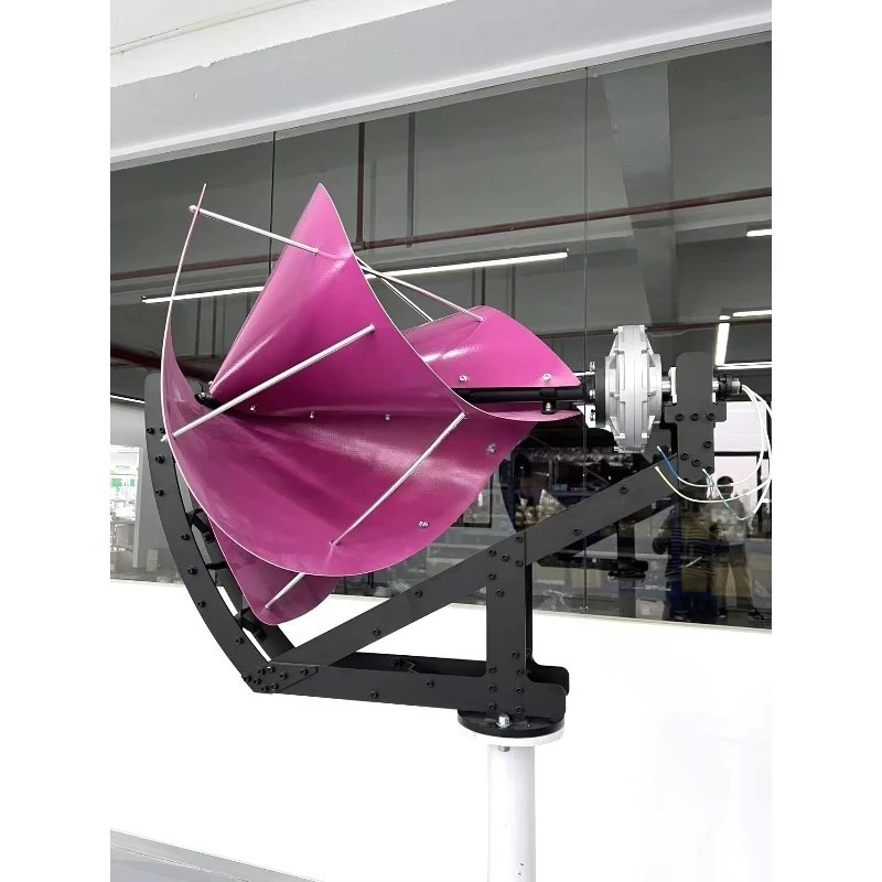 W 1000w Archimedes Wind Mill Turbine Provide a Free Power Generation System Supporting Silent System for Home Farm Landscape
