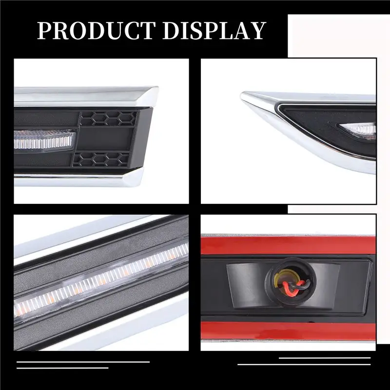 ABOK-Car Yellow Light LED Turning Signals For Cruze 2009-2012 2013 2014 2015