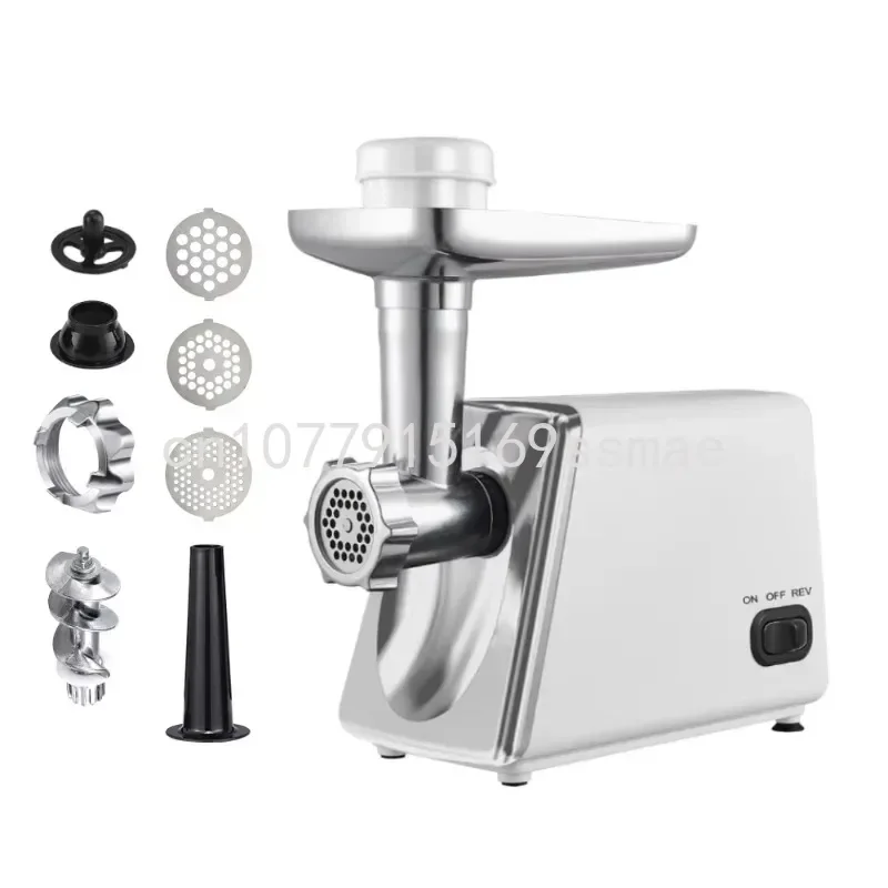 

Factory Wholesale 7635 Ball Bearing Motor Durable Max Power 1200 Watts Plastic Housing Household Meat Grinder