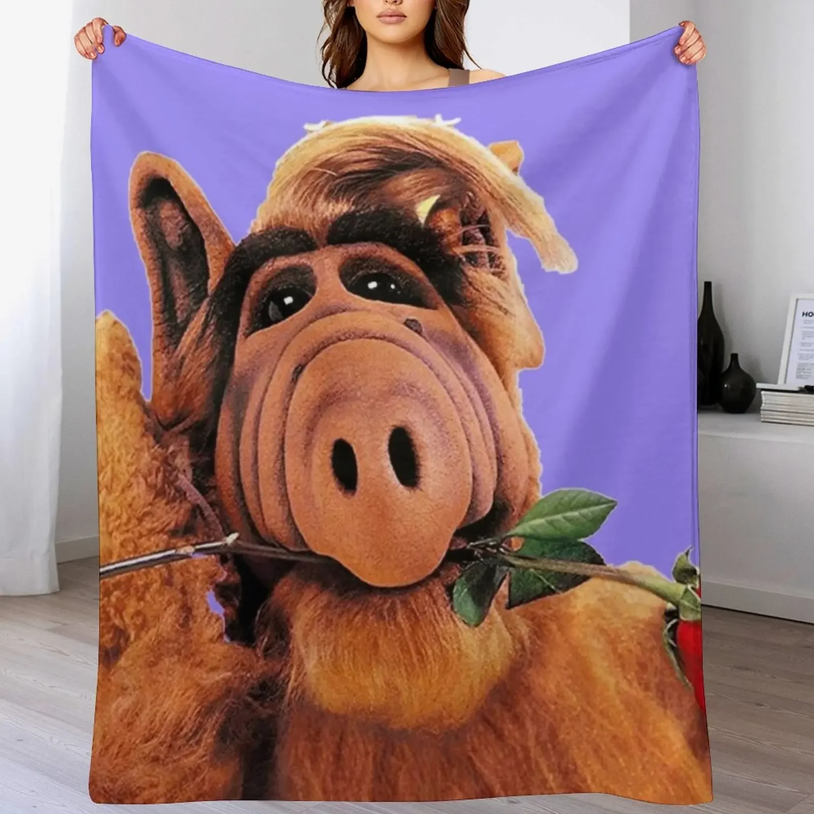 

Alf Throw Blanket manga Tourist Luxury halloween Blankets