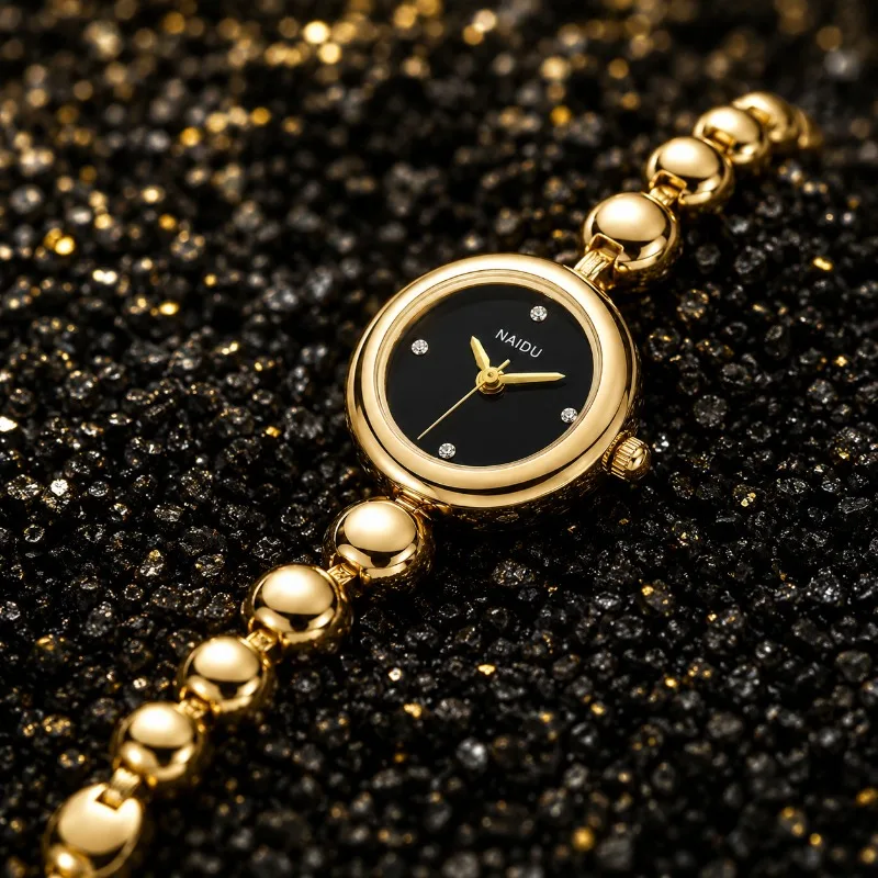 New Fashionable Small Dial Women Watch Luxurious Rhinestone Quartz Ladies Watch Elegant Wristwatch Gift For Woman Zegarek Damski