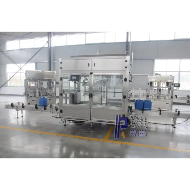 Automatic Paint Bucket Solvent Liquid 20L Pail Cooking Oil Drum Jerrycan Weighing Filling Machine