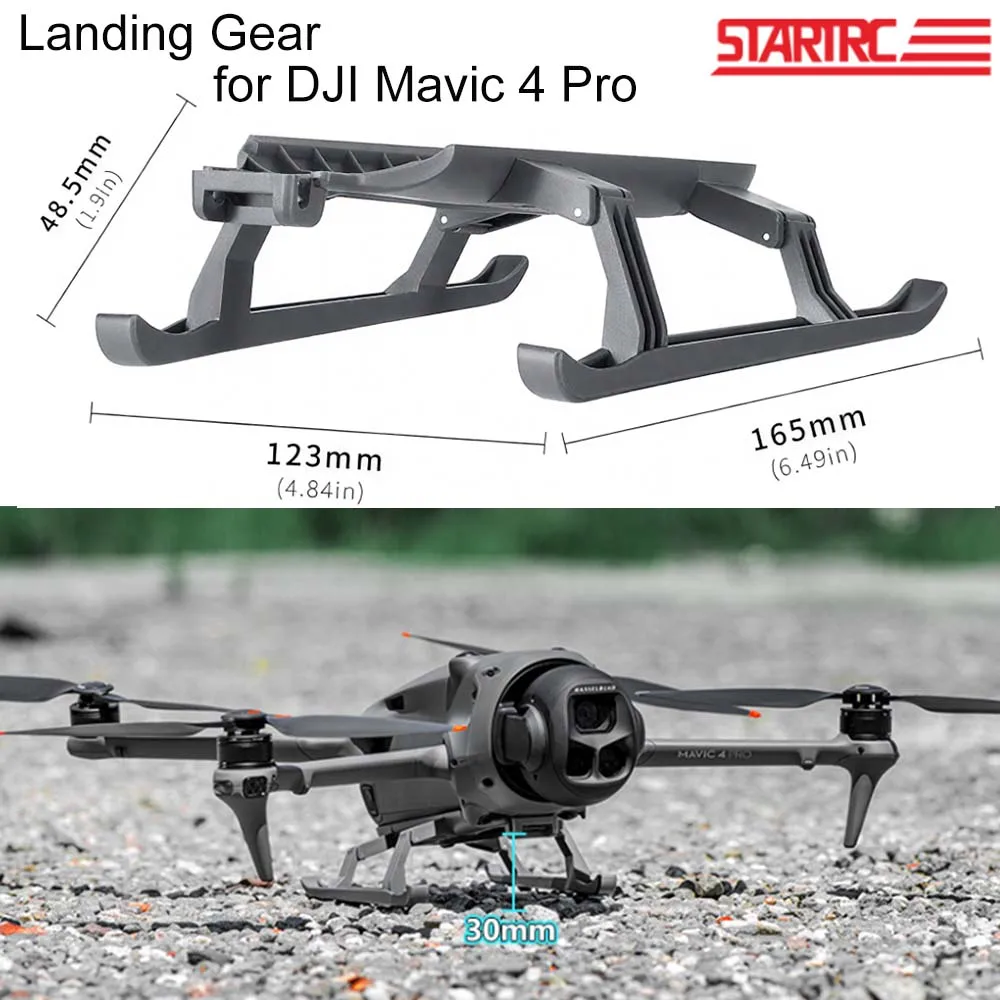 

STARTRC Landing Gear for DJI Mavic 4 Pro Height Enhancement Stand Heightened Extend Leg Stabilizer Gimbal Holder Drone Accessory