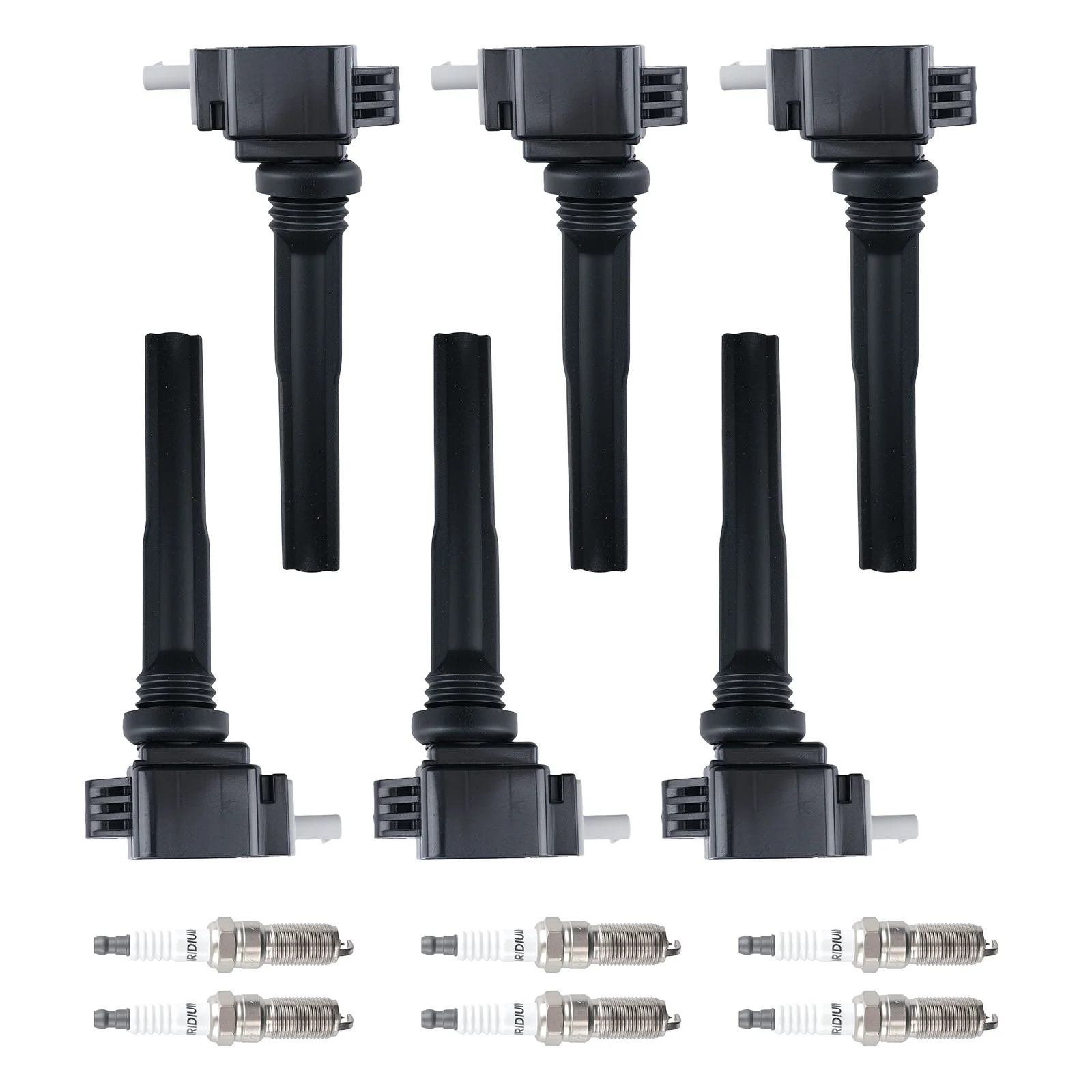

6x Ignition Coil & Spark Plug Set for Lincoln Navigator 3.5L V6 2018-2019