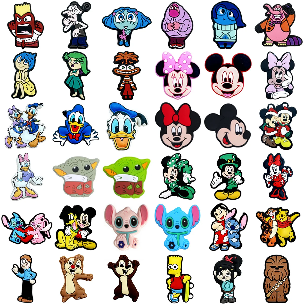 10PCS Silicone Beads Cartoon Cute Focus Beads Pendant Toy DIY String Pen Beads Nipple Chain Jewelry Accessories Wholesale