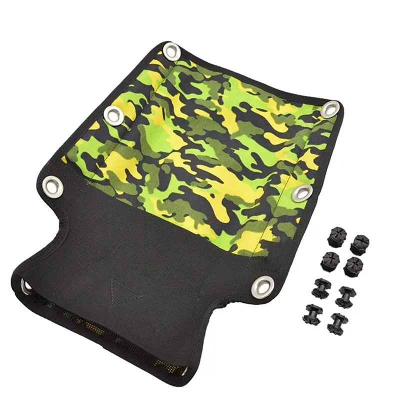 HOES-Scuba Diving Backplate Comfort Pad For OMS Hollis Soft Cushion BC Back Plate Replacement C