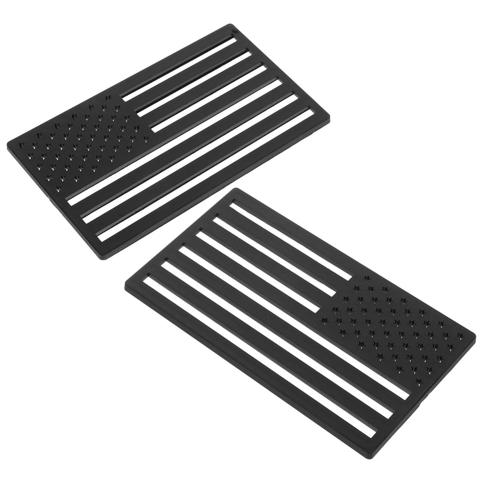 

1Pair American Flag Decal Car Part Hollowed Cutout Design for Trucks Suvs Off Road Vehicle Supply Usa Flag Sticker