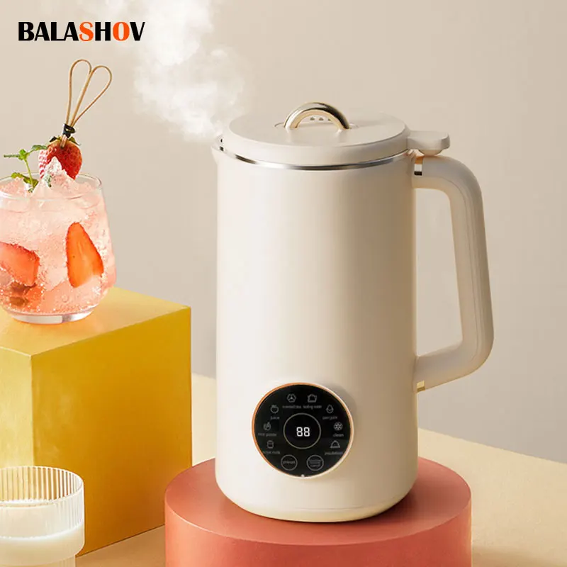 Soybean Milk Machine Intelligent Electric Soybean Filter-free Soy Milk Maker Mixer Food Blender Maker Rice Paste Maker Kettle