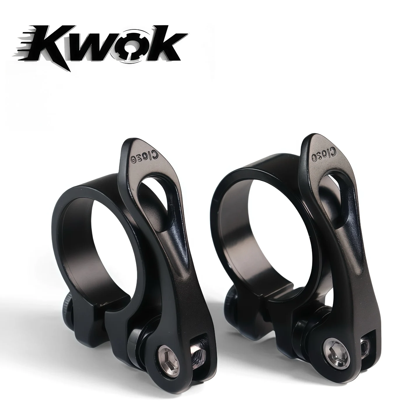 

KWOK Bicycle Seatpost Clamp fast Releas Ultralight Aluminum Alloy CNC 3DForging Bicycle Seatpos Cycling Parts 31.8/34.9mm