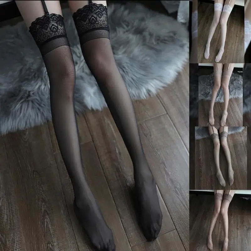 

49MF See-Through Tight High Stockings Erotic Lingerie for Womens Girls