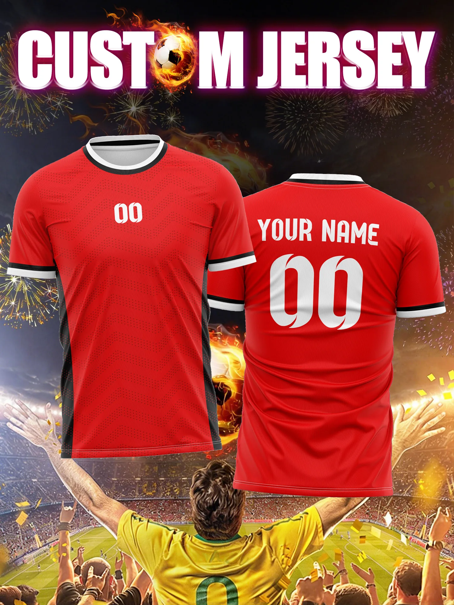 

Футболка для футбола с индивидуальным изображением, номером и именем, женский топ с асимметричным подолом, дышащая облегающая повседневная одежда для футбольных фанаток