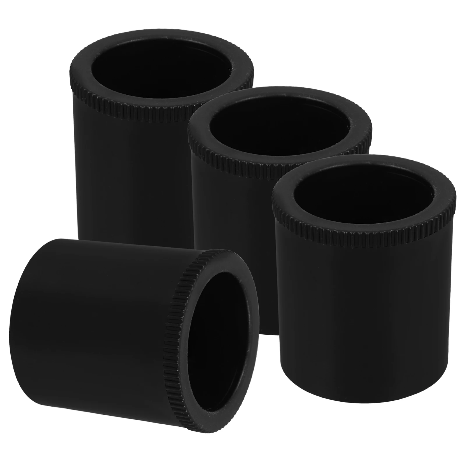 

4 Pcs Furniture Legs Extenders Adjustable Height Replacement Couch Legs Coffee Table Feet Round ABS Durable Versatile