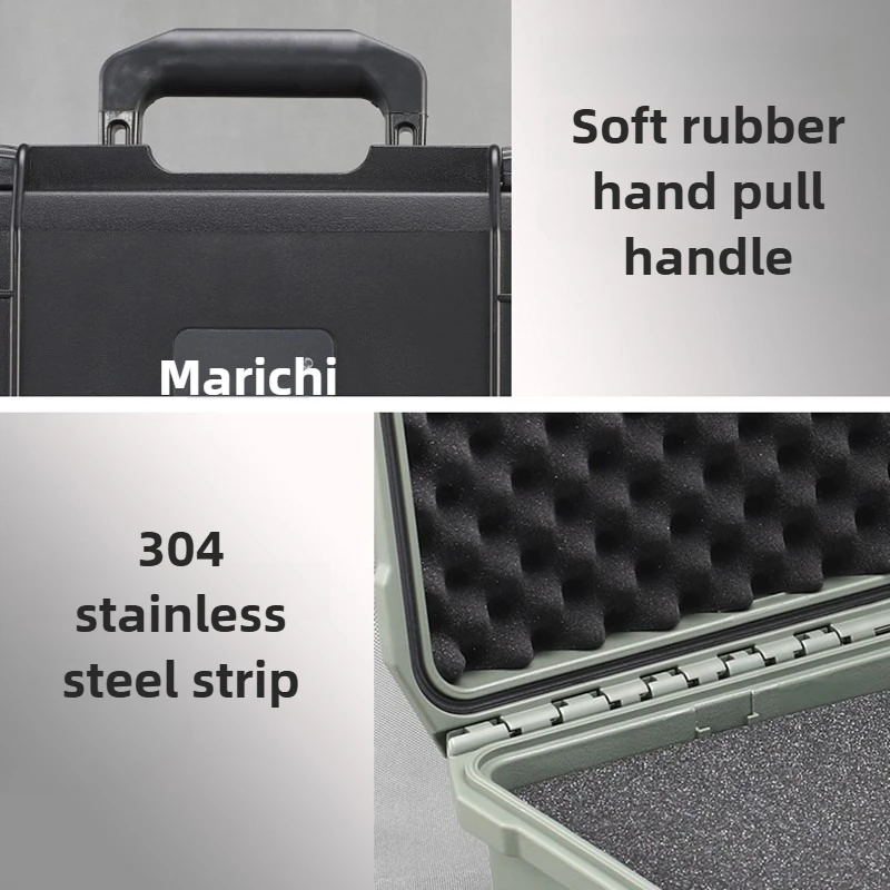 Pull Rod Protective Box Waterproof  Aviation Toolbox Equipment Instruments Photographic Boarding Case Tool Organizer with Sponge