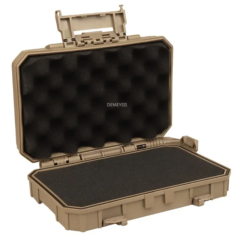 Outdoor Hunting Tools Hard Carry Case Waterproof Tactical Pistols Accessories Storage Box Shockproof CS Shooting Molle Case