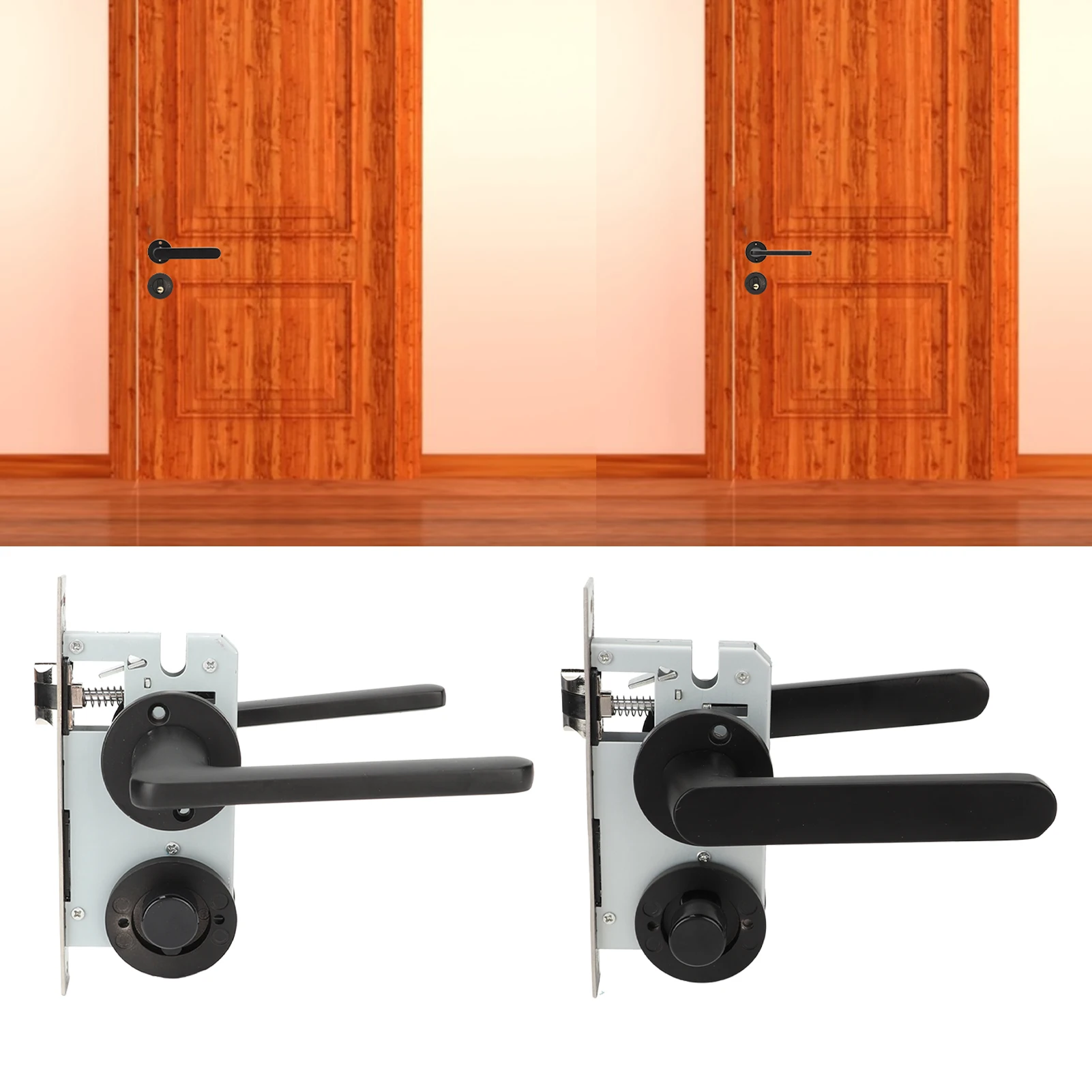 Heavy Duty Mortise Lock Mortise Lock Set Oxidation Resistance Perfect Fit Stainless Steel Universal Mortise Lock for Indoor