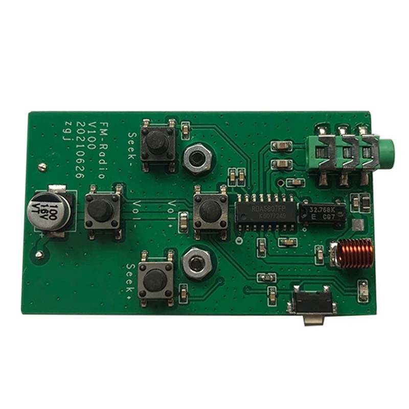 FM Radio Module 88-108Mhz Receiving Radio Station Frequency Stereo 3V Radio Receiver Amplifier Board Module