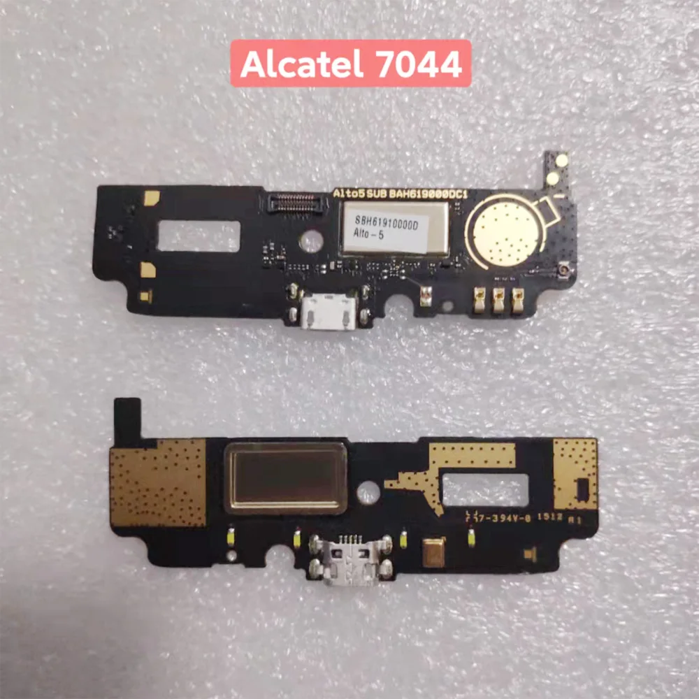 For Alcatel A30S 5052 5086 4047 7044 Ribbon Flex Cable Charger Board Dock Port Connector Microphne USB Charging Tail Strip Parts