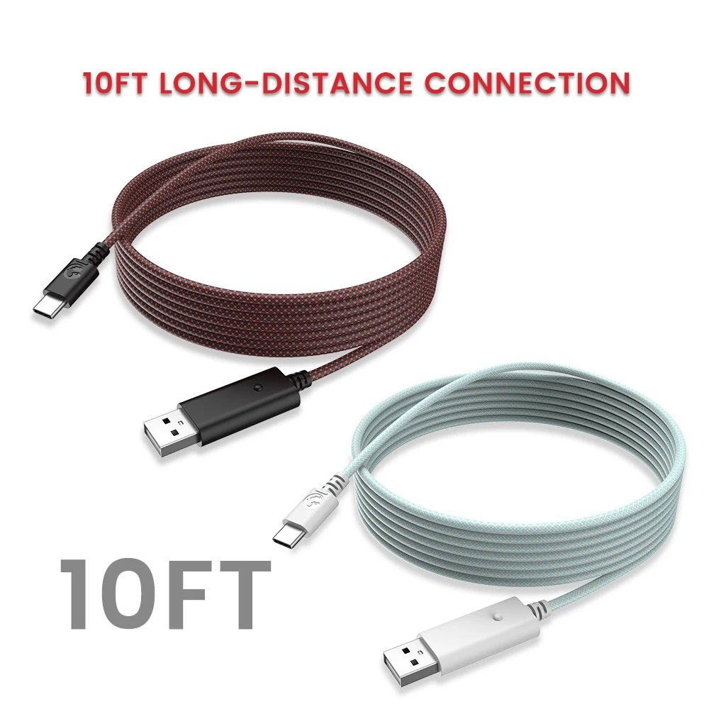 Gaming Accessories Black Desert Replacement Shell, Type-C Cable, Anti-friction Ring for GameSir G7 SE, G7 HE, Kaleid Gamepad