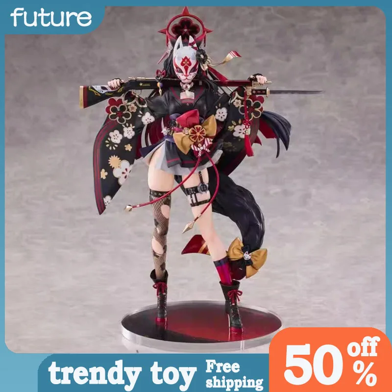 

Original 25cm Blue Archive Figure Wakamo Beautiful Girl Anime Collectible Model Pvc Desktop Decorations Holiday Gifts Toys Gifts