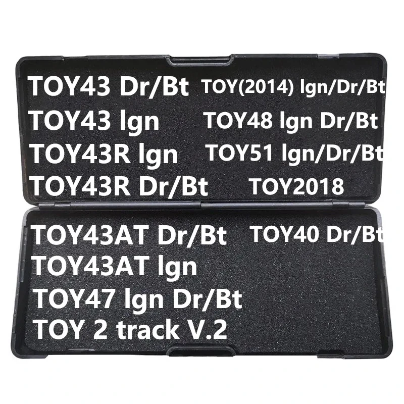 LiShi 2 in 1 2in1 hu66 DAT12R HU71 K5 SX9 TOY2018 TOY47 HON77 YH65 for kia2018 for ISU5 ign HU134 NSN14R Locksmith Tools