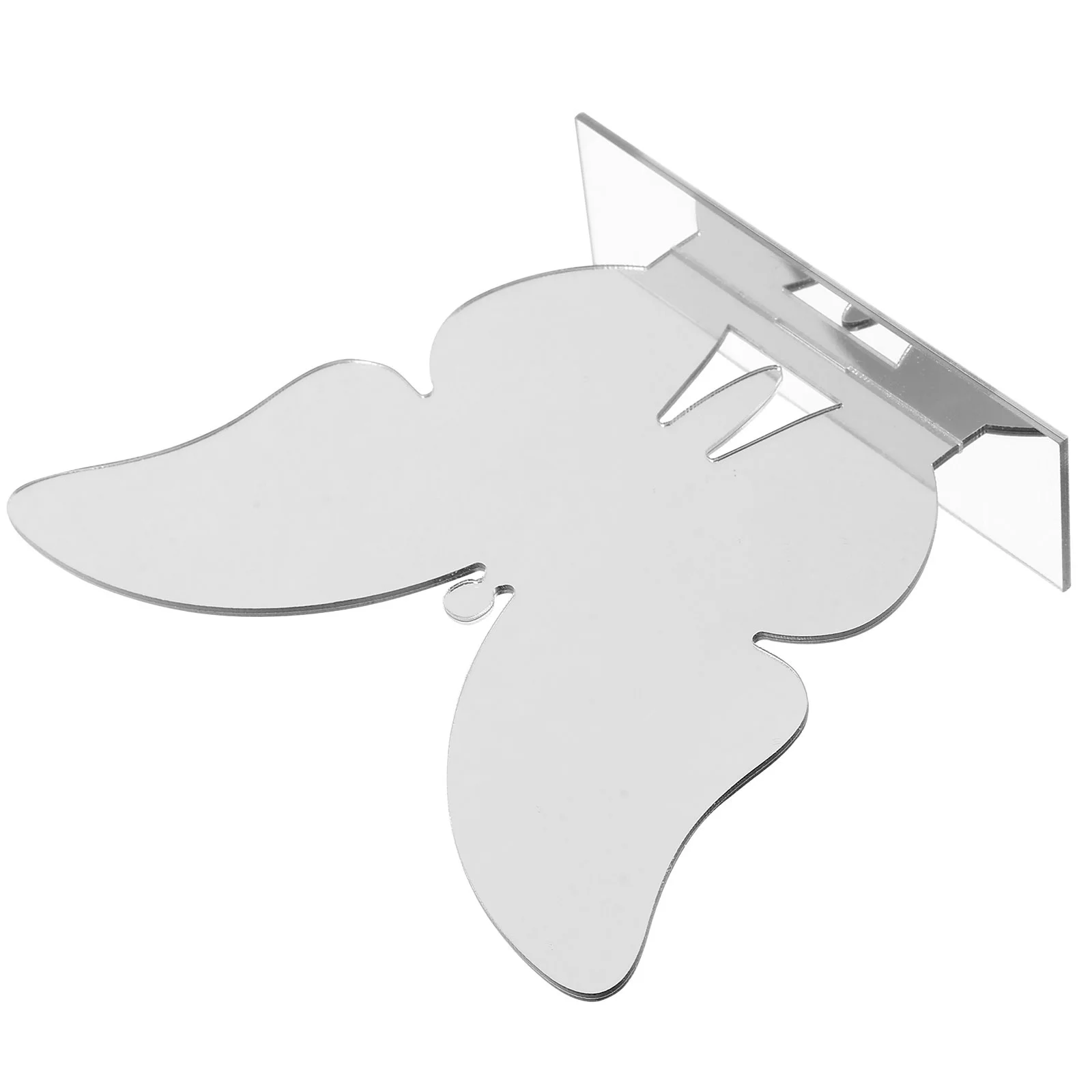 

6Sets Acrylic Blank Table Number Signs Butterfly Shape Stand Wedding Party Reception Table Centerpieces Decor Reusable Seat