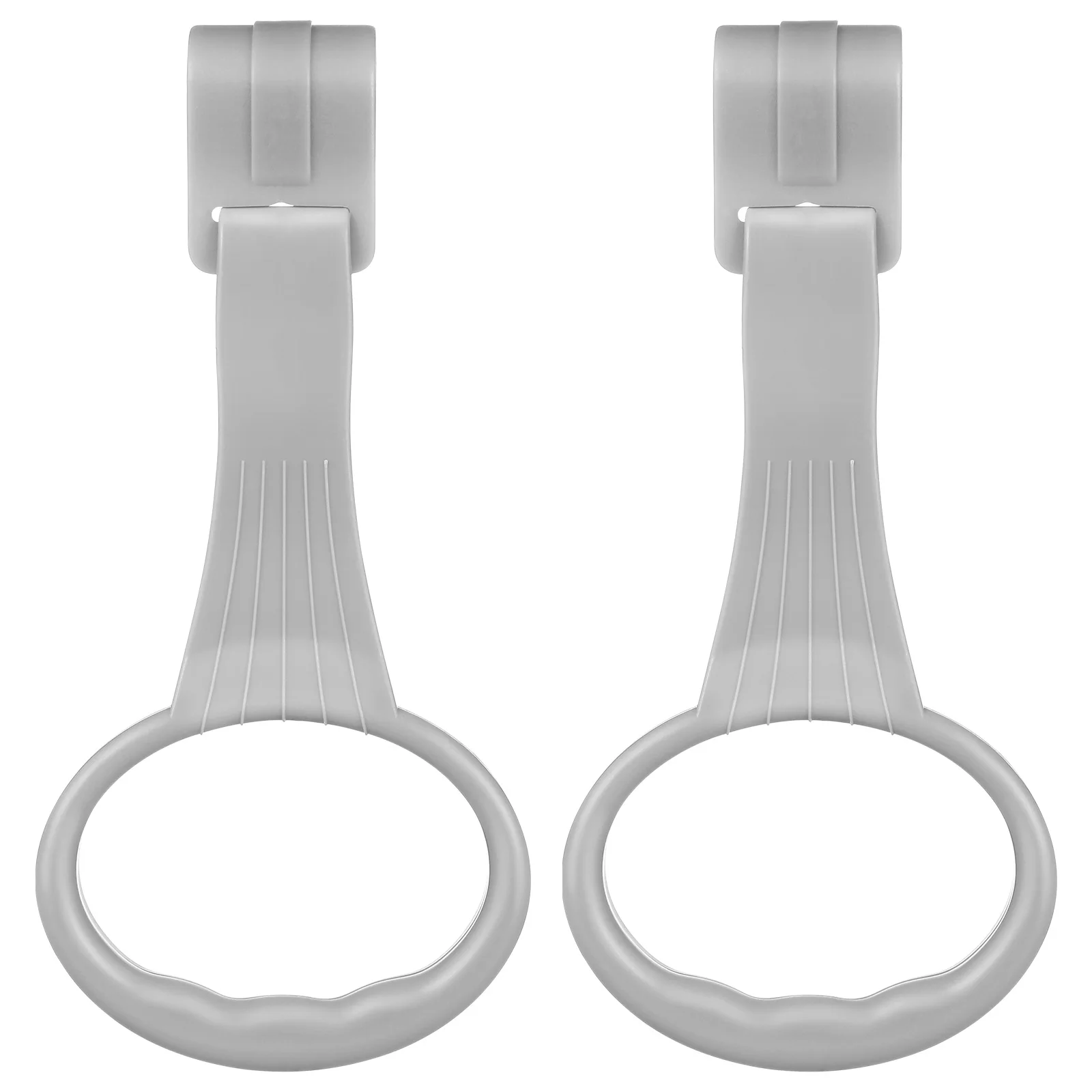 Anneau de sécurité sur pied pour bébé, 1 paire, couleur verte, jouets durables pour nourrissons, anneaux de traction pour berceau, léger, facile à utiliser, exercice de marche