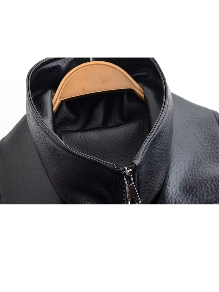 HH レディースファッション 冬 ラペル 長袖 ジッパーポケット装飾 キルティングレザージャケット 女性 ストリートスタイル レジャーオーバーコート