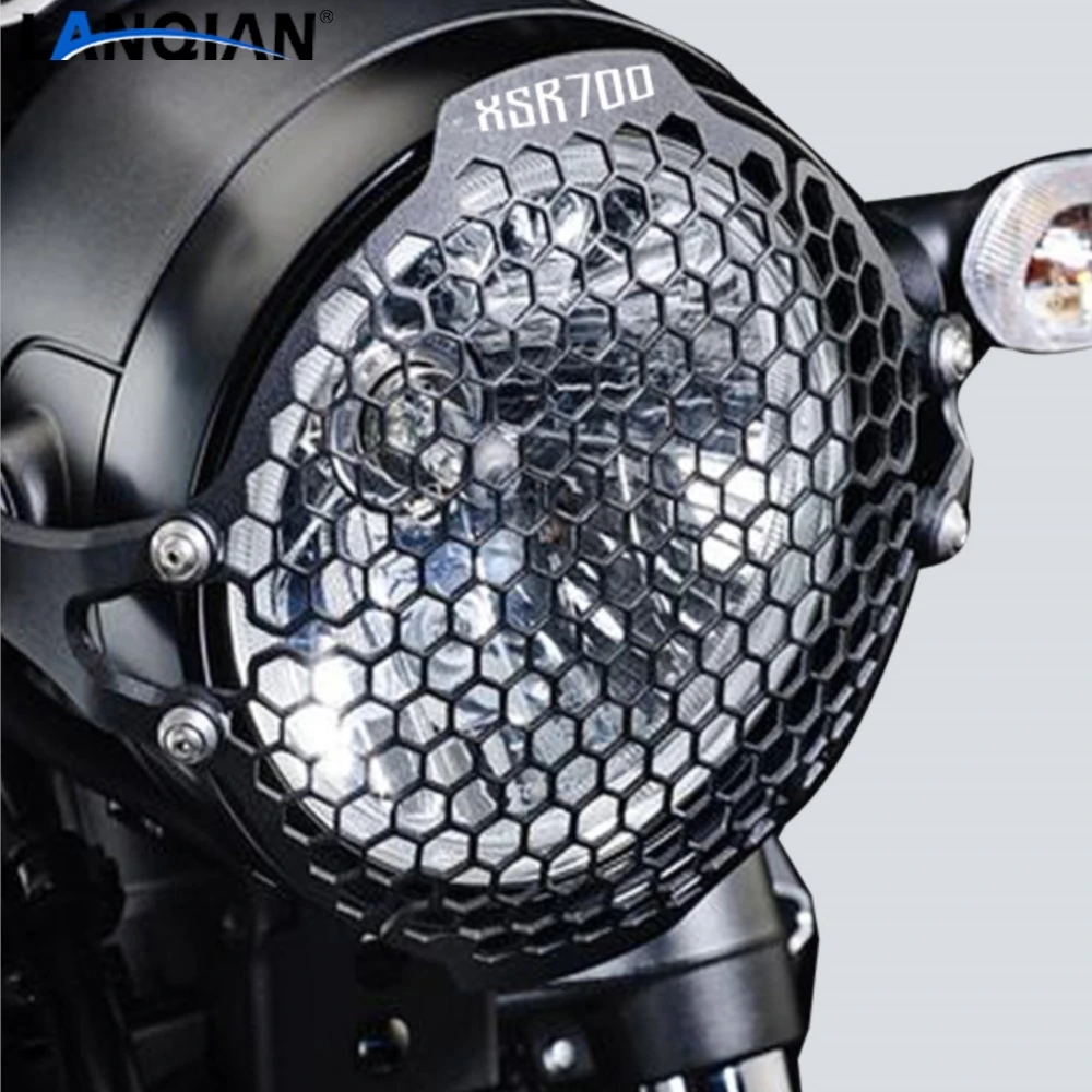 For Yamaha XSR700 XTribute 2018-2021 2020 2019 2017 Motorcycle Headlamp Grill Protections Cover XSR700 2016-2021 Headlight Guard