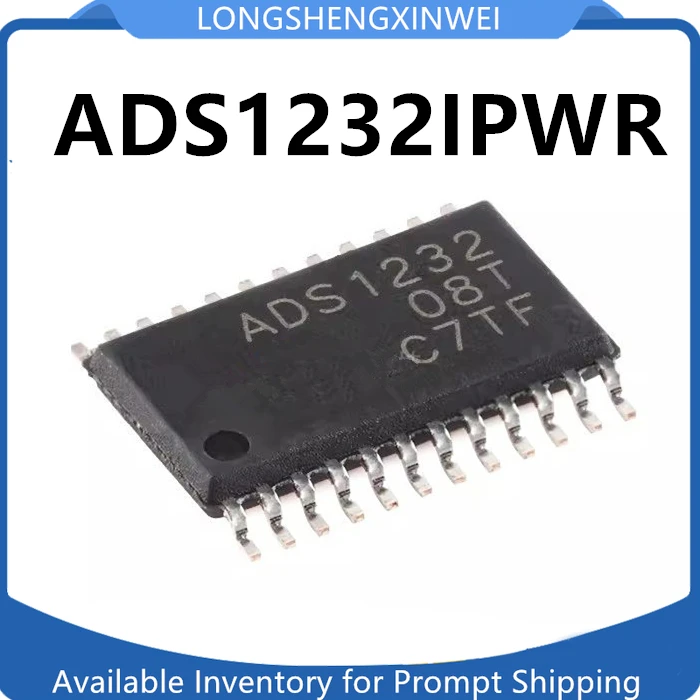 1PCS NEW ADS1232IPWR ADS1232IPW ADS1232 IC Chip-to-Digital Converter 24-bit 80SPS TSSOP-24