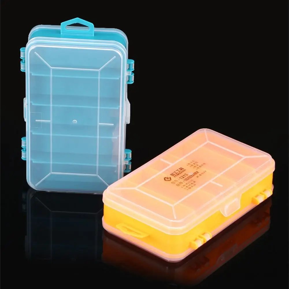 Portable Screws Transparent Plastic Tool Case Storage Box Hardware Parts Box Tool Box