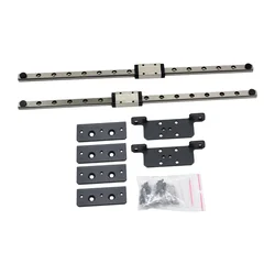 Upgrade Dual Y-axis Linear Rail Kit MGN9H 315MM NP4 3D Printer Parts For Elegoo Neptune 4 Neptune 3 Neptune 3 Pro