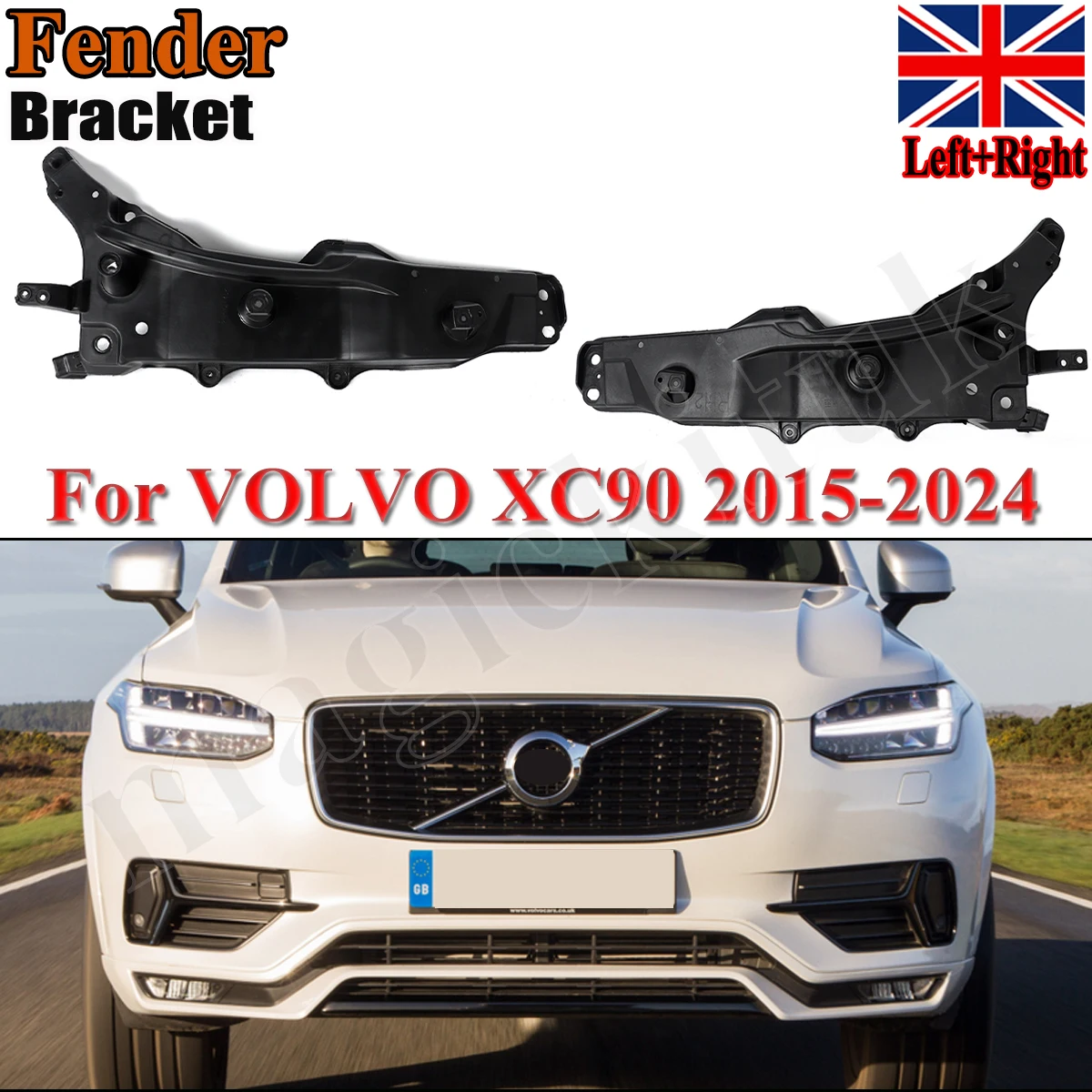 

31391778 Front Fender Mount Bracket for Volvo XC90 2016 2017 2018 2019 2020 2021 2022 2023 2024 Fender Bracket 31391777