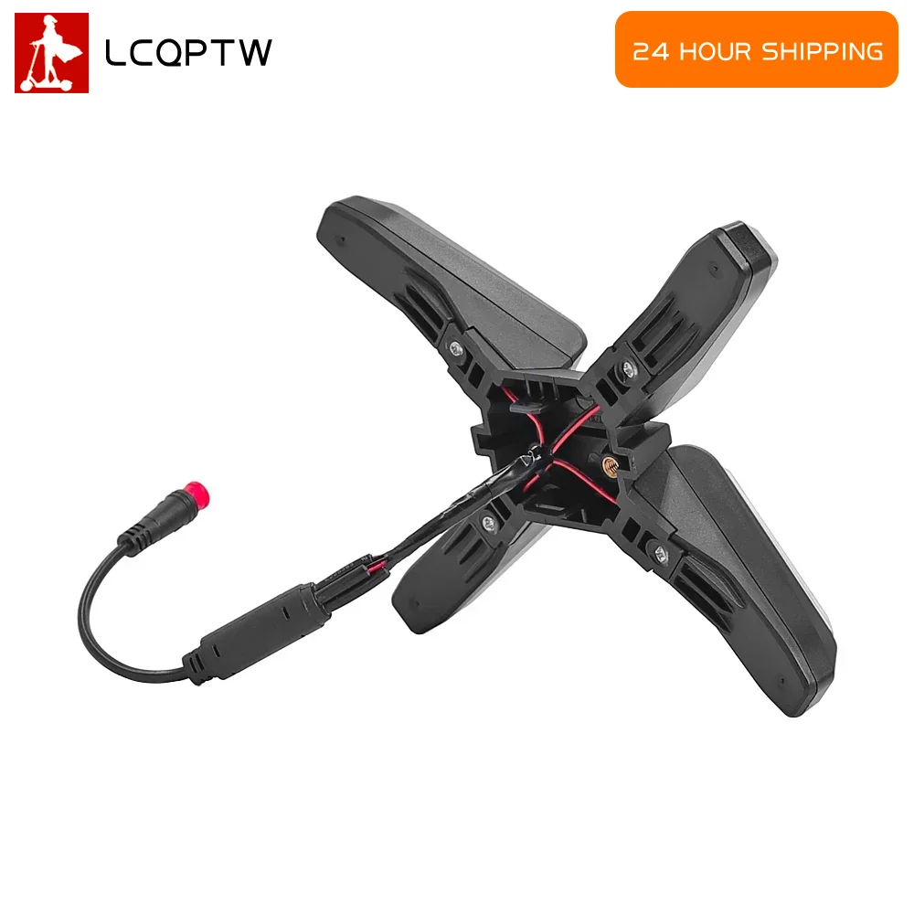 

X Shaped Front Headlight DRL Lamp for Ninebot ZT3 Pro Electric Scooter Headlamp Daytime Running Light Front Lamp Replacement