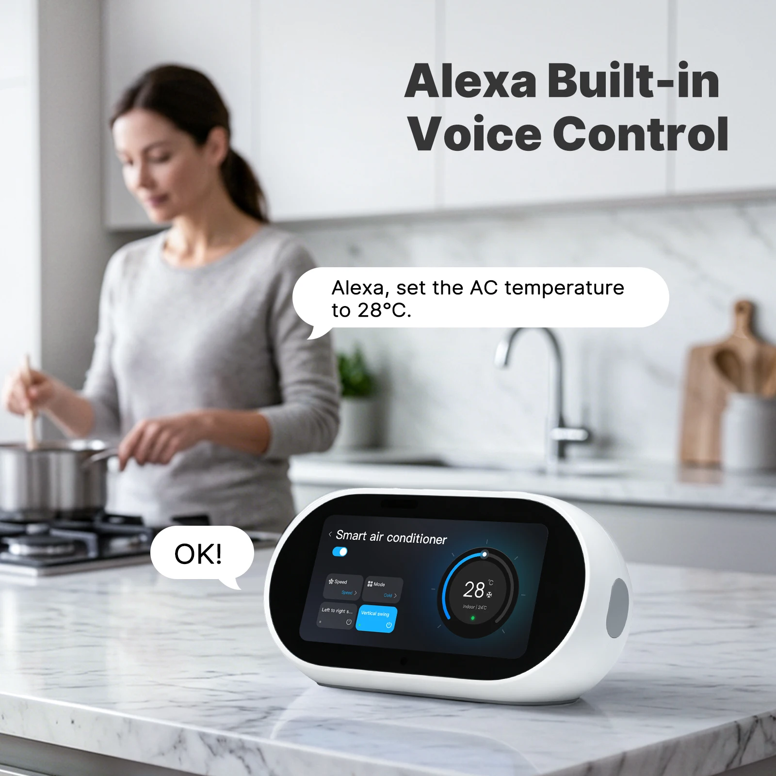 MOES Tuya WiFi Akıllı Masaüstü - Smart Home Interior incelemesi ve fiyatı