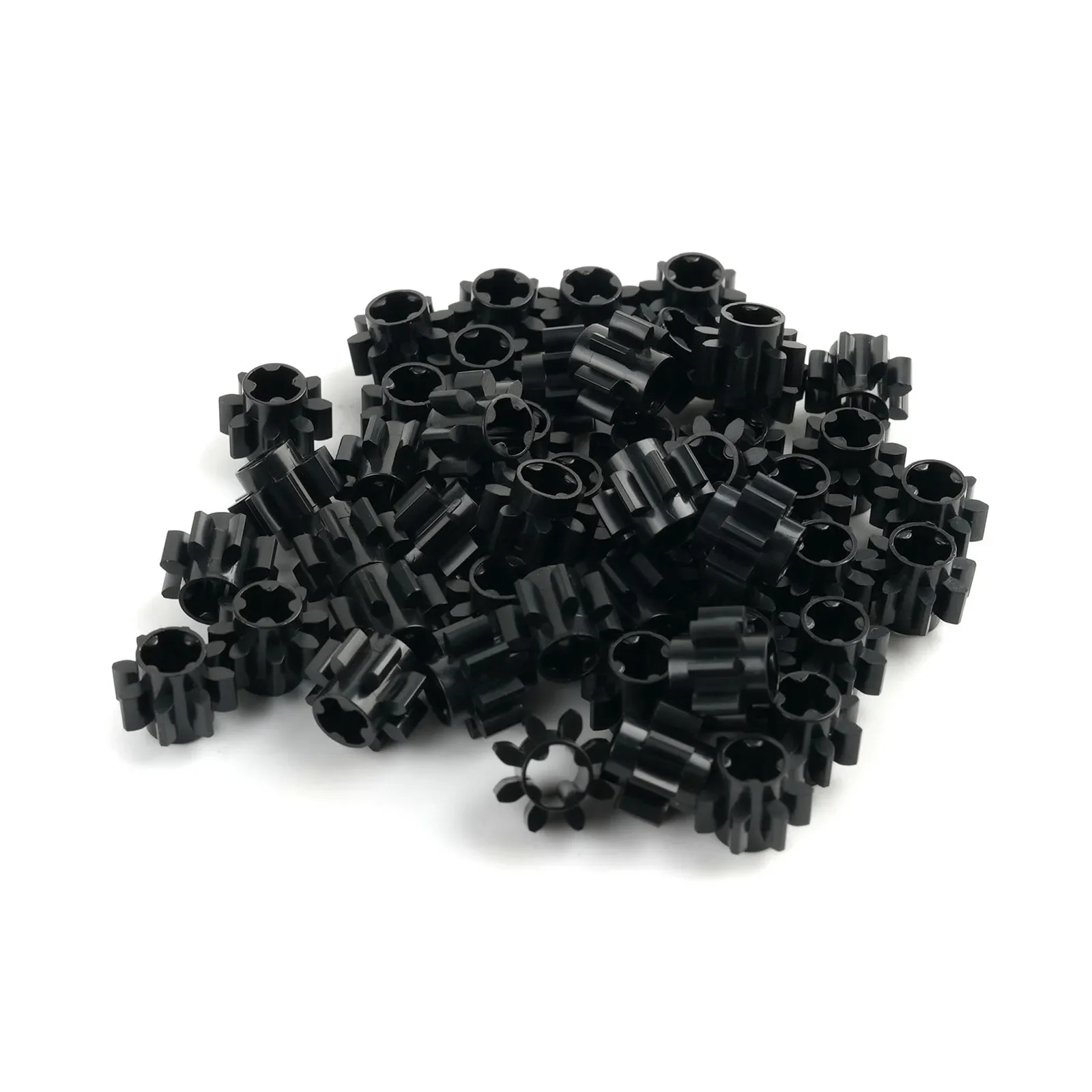 5PCS/10PCS New Version 8-tooth Gear Differential Gears Building Blocks MOC Technical Parts Compatible Bricks DIY Puzzle Toys