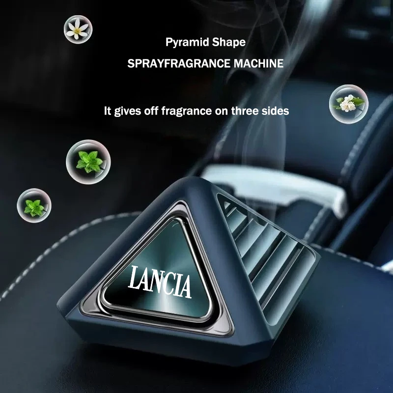 Ambientador de ar para carro, madeira de faia sólida, fragrância de longa duração, difusor de carro para lancia ypsilon delta musa nera thema stratos y phedra