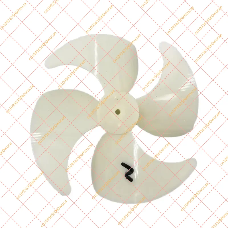 Plastic Fan Blade Replacement for YZF-1-6.5-R Refrigerator Motor - 10cm Cooling Air Propeller (1 Pack)