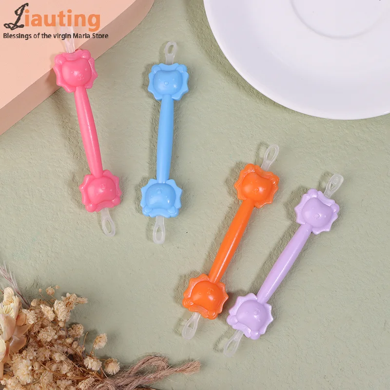 1Pcs Baby Cleaner Spoon Double-headed Soft Wax Curette Picker Nose Cleaner Silicone Ear Wax Pickers