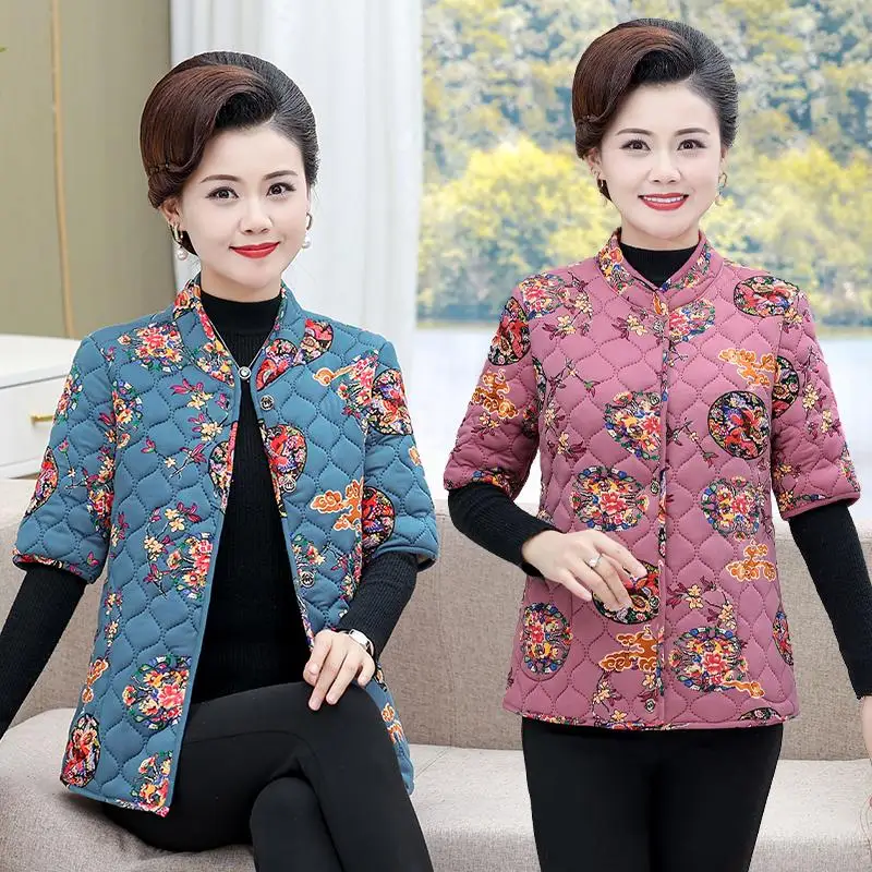 Thiened Fce Women's Vest Autumn Winter Warmth Casual Sle Regular Sve Length Buttoning Closure Cotton Outerwear